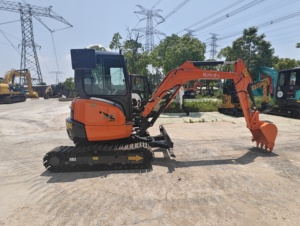 Used Mini Kubota Excavator Kubota U27-4 3 Tons 4 Tons 5 Tons Second <b>Hand</b> Small Kubota U48 Digger Machine Zero Tail for Farm EPA - Product Image 2