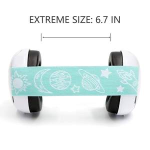 Protège-oreilles pour bébé EF2G23, adaptés aux nourrissons et aux enfants, bandeau doux pour dormir, protège-oreilles réutilisables et intrinsèquement sûrs - Product Image 4