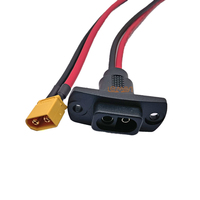 Câble de connexion 12V XT60 vers connecteur SAE 2 broches pour montage latéral, câble d'extension de charge SAE pour voiture