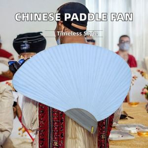 Éventail en bambou sculpté traditionnel chinois, Uchiwa classique, cadeau de mariage pour la décoration intérieure, élégant, idéal pour le Nouvel An chinois - Product Image 2