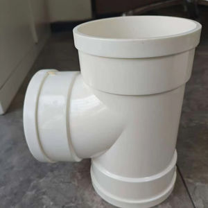 Высокое качество UPVC DWV фитинги Y-образный тройник трубы ПВХ дренаж и процесс впрыска воды новый дизайн - Product Image 3