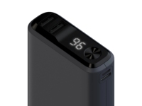 Mini batterie externe 10000mAh 20000mAh PD18W affichage LCD à charge rapide PowerBaks