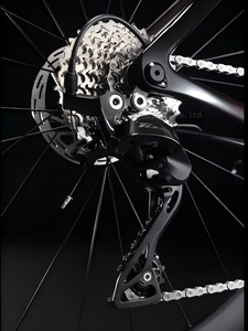 Vélo de route aérodynamique Munice R1 T800 en carbone, transmission Di2, 24 vitesses, frein à disque hydraulique, poids ordinaire 7,6 kg, ultraléger, course professionnelle - Product Image 4