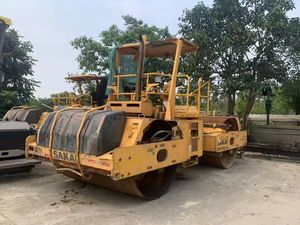 Б/у двухвальцовый дорожный каток HAMM HD128 с дизельным двигателем и насосом, мощность 55 кВт, в хорошем состоянии, продается - Product Image 6