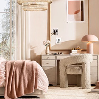 Bureau d'étude de style américain moderne, panneau en bois durable, design unique - Bureau de style