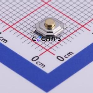 TS-1076S-A5B3 Tactile Switch SMD-4P,5.2x5.2mm Switch Single Pole Single Throw Round Button 5.2mm 5.2mm - Product Image 1