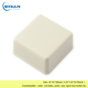 ABS Hộp nối cụ trường hợp DIY điện tử dự án Hộp bảng mạch nhựa bao vây PCD DIY thiết kế loa 41*41*20 mét - Product Image 5