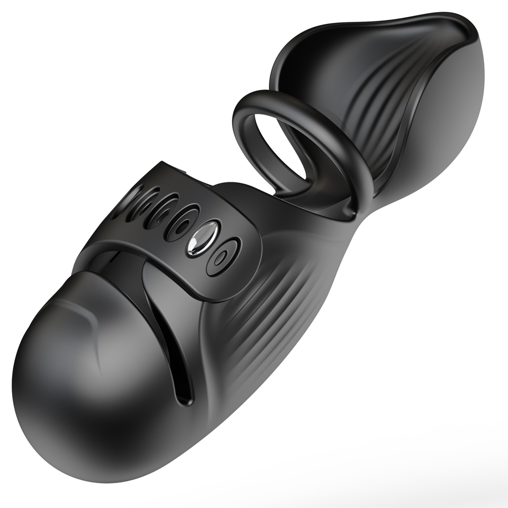 Adjustable Hands Free Penis Vibrator Trainer Stimulator
