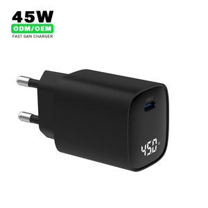Sản phẩm mới 45W pd3.0 sạc Type-C tường Adapter Phụ kiện điện thoại di động nhanh chóng sạc cho điện thoại Iphone cargador - Product Image 1