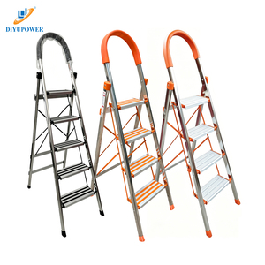<span class=keywords><strong>Silla</strong></span> Escalera Plegable Moderna con Certificación CE 131, Multiusos, 3 Peldaños, Capacidad de 150 kg, para Cocina, Supermercado, Loft, Apartamento, Baño - Product Image 1