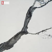 Dalles de quartz 3200x1600mm, pièces parfaitement assorties avec une énorme réduction pour les commandes en gros