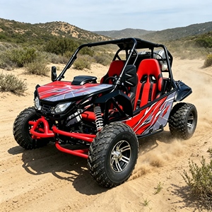 Karts à pédales en promotion avec amortisseurs, kart <span class=keywords><strong>chinois</strong></span> tout-terrain pour parcs de sable et conduites en extérieur - Product Image 3