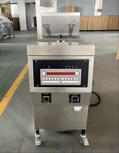 Friteuse commerciale avec filtre à <span class=keywords><strong>huile</strong></span>, cuisine de restauration rapide, friteuse KFC, friteuse à gaz/électrique, friteuse ouverte, usine - Product Image 3