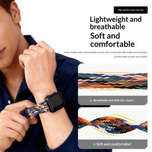 สายนาฬิกาไนลอนแบบวงแหวน Magnetic Ultra3 49 มม. ซีรีส์ 11 สำหรับ Apple Watch Ultra สำหรับผู้ชายและผู้หญิง สายนาฬิกาสำรอง - Product Image 5