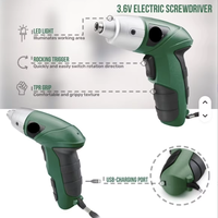 Tournevis électrique industriel TS-2606, mini perceuse portative, petite perceuse pistolet, batterie lithium-ion 3,6 V, 3,5 Nm