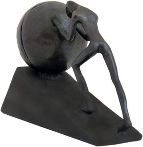 รูปปั้นเหล็กทรงกลมชายรูปปั้น <span class=keywords><strong>sisyphus</strong></span> รูปปั้นนักกีฬาศิลปะรูปแกะสลักรูปปั้นตกแต่งสำนักงานบ้านจีน (B2แข็งแกร่ง) - Product Image 4