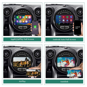 ZWNAV Android auto GPS navigazione lettore DVD Headunit per Mini Cooper schermo 2006 2013 headunit multimedia radio registratore - Product Image 2