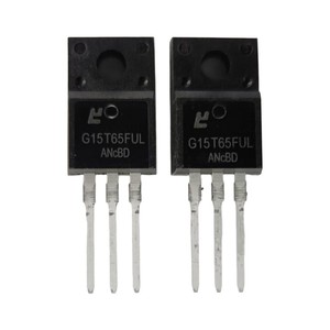 ทรานซิสเตอร์ IGBT รุ่น G15T65FUL G15T65 15T65 650V 15A TO-220F แบบเดี่ยว พร้อมไดโอดฟรีวีลลิ่ง - Product Image 1