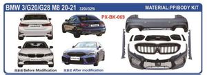 Protector de Parachoques Delantero 2020-2021 para BMW Serie 3 BMW 3 G20 G28 M340 Gs380 Parachoques Trasero 2020-2021 Protector de Parachoques Delantero para BMW Serie 3 - Product Image 3
