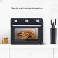 Nouvelle conception de friteuse à air visible à vapeur 1950W 20L, cuisson saine à faible teneur en graisse, pot de cuisson intelligent avec minuterie, friteuse à air électrique numérique