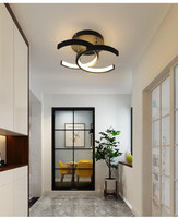 Plafonnier moderne de luxe en cristal, petite lampe suspendue LED pour couloir, allée, entrée, balcon, vestiaire