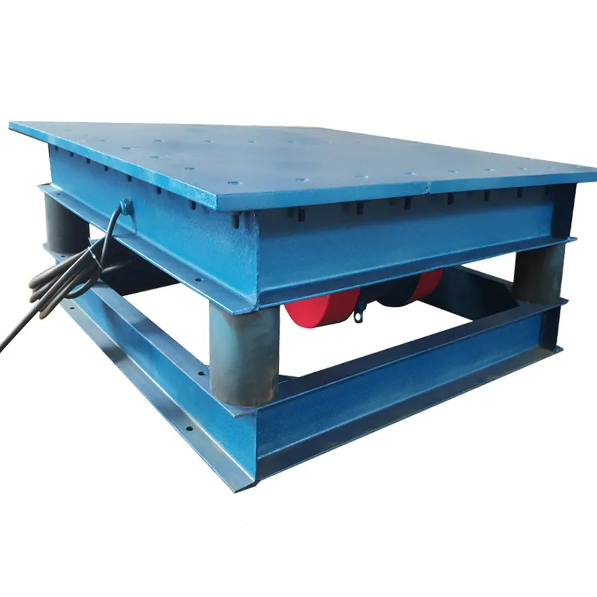 콘크리트 금형 기계용 산업용 진동 플랫폼 맞춤형 진동 테이블