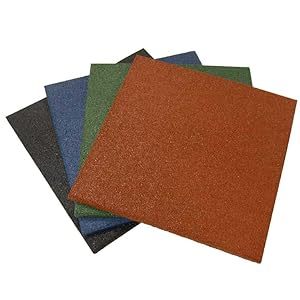 <strong>Noise</strong> Reducing Rubber Gym Floor Extra Thick 1.2&quot; Anti-Vibration <strong>Mats</strong> for Deadlifts Drop Zones