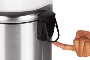 Vitória atacado 3L 5L 12L 20L 30L cozinha food waste bins redonda de aço inoxidável da tampa da lata de lixo de resíduos para o hotel sala de Lixo Pode