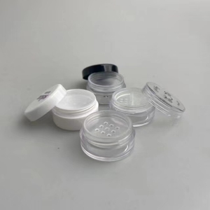 Vòng Cap Rõ Ràng Lọ Bột Lỏng Jar 10G Chai Bột <span class=keywords><strong>Container</strong></span> Kem Che Khuyết Điểm Bột Sifter Jar Với Vít Có Nắp Đậy - Product Image 2