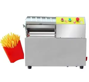 Ucuz fabrika cips patates kızartması makinesi kesici parçalayıcı kıyıcı cips kesici fransız fry patates satılık