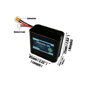 Prix d'usine 4S1P 4S2P 4S3P 10C 14.4V 14.8V 4000mAh 8000mAh 12000mAh Batteries FPV Freestyle Tinywhoop <span class=keywords><strong>Mico</strong></span> UAV - Product Image 4