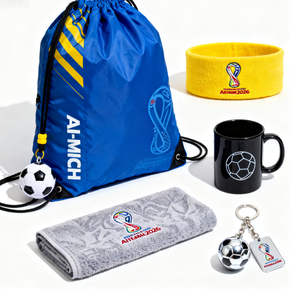 AI-MICH sublimazione logo promozionale 2026 eventi di Club sportivi <span class=keywords><strong>per</strong></span> dare fuori giochi di Fitness Fan Merchandise con Logo - Product Image 3