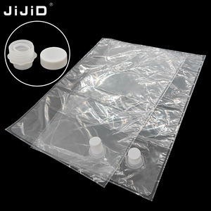JIJID Sac à bavette de haute qualité de 25 litres en boîte Sac aseptique avec valve pour jus de fruits, eau, œufs, boissons Emballage liquide - Product Image 1