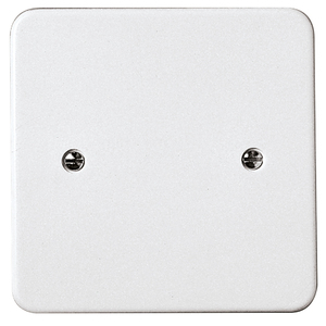Cubierta para Herrajes de Puerta, 82x82mm, Color Blanco - Product Image 1