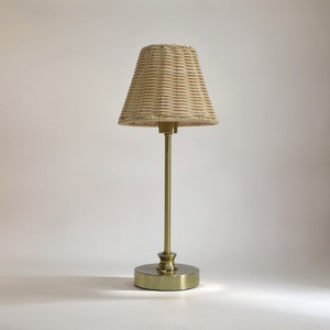 European Design LED Table Lamp Fabric Cloth <strong>Cover</strong> Shade Iron Body Touch Control Decorative Light DC - Product Image 2