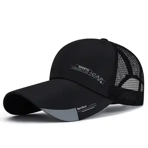 Cappellini sportivi da baseball con logo personalizzato semplice di alta qualità