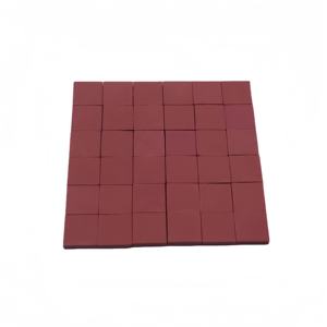 Plaque de revêtement intérieur en céramique de qualité industrielle, adhésive rouge, résistante à l'usure et aux hautes températures - Product Image 2