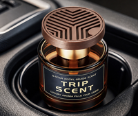 Diffuseur de parfum d'ambiance de luxe personnalisé pour la maison, ensemble de diffuseurs à bâtonnets en verre, huile essentielle, désodorisant d'air - Parfum longue durée, coffret cadeau
