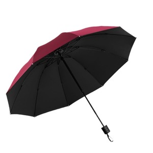 Promotional <b>Umbrella</b> Folding Sunny And Rainy <b>Umbrella</b> Iron Rib Manual Open Adult Gift <b>Large</b> Size - Product Image 2