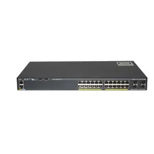 WS-C2960X-24TD-L 새로운 2960-X 24 포트 GigE 2x10G SFP + LAN베이스 2960-X 시리즈 스위치