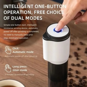 Nuevo molinillo de café eléctrico portátil, núcleo de molienda en polvo, carga USB ajustable, adecuado para molinillo de granos de café - Product Image 5