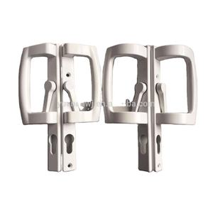 Manija de Puerta Corredera Moderna en Forma de D con Juego de Herrajes para Cilindro y Varilla Espagnolette - Product Image 1