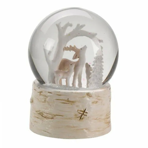 Globo <span class=keywords><strong>de</strong></span> Nieve Navideño con Reno, Decoración Profesional Personalizada <span class=keywords><strong>de</strong></span> Resina Transparente para <span class=keywords><strong>el</strong></span> Hogar, con Luces LED y Música - Product Image 3