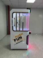 Machine de jeu à prix en forme de poupée à bouton-poussoir, machine de jeu pour enfants à monnayeur, équipement d'arcade à monnayeur pour divertissement intérieur