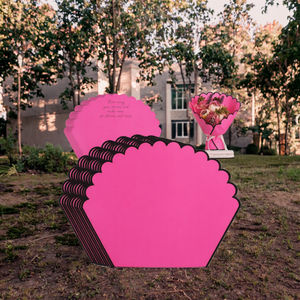 Ramo de flores impermeable, papel de regalo, decoración de flores en forma de pétalo para boda, cumpleaños y graduación, Material de revestimiento de PE y PVC - Product Image 3