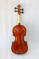Violon 4/4 pleine taille, fait main, en érable flammé, pour étudiants et professionnels, qualité concert et orchestra, verni à la main