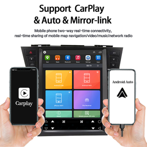 Lelv 12,1 pulgadas 4 + 64GB unidad principal estéreo coche Radio para Toyota Highlander 2009 2010 2011 2012 2013 <span class=keywords><strong>Android</strong></span> 13 reproductor de coche - Product Image 2