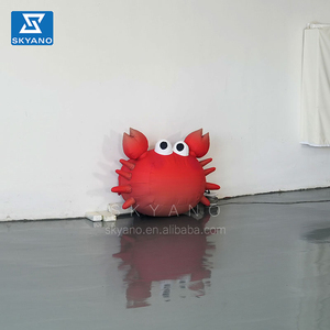 Modèle gonflable de ballon de <span class=keywords><strong>crabe</strong></span> de <span class=keywords><strong>fer</strong></span> <span class=keywords><strong>à</strong></span> <span class=keywords><strong>cheval</strong></span> pour le modèle gonflable de décoration de publicité de thème d'océan de promotion d'ouverture - Product Image 2