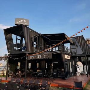 Casa Contenedor Prefabricada <span class=keywords><strong>de</strong></span> Bajo Consumo <span class=keywords><strong>de</strong></span> 20 pies, Rentable, Fácil <span class=keywords><strong>de</strong></span> Transportar y Montar, con Certificación CE ISO9001, para Oficinas <span class=keywords><strong>de</strong></span> Empresas en el Sudeste Asiático - Product Image 1