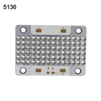 Module de durcissement LED UV COB haute puissance 312W 385/395/405nm Matériau en cuivre 51x36mm 15-18W/cm Angle de vision 30/60 6000mA Avant